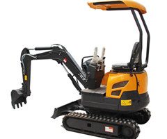 超小型挖掘機(jī)操作，使用小型挖掘機(jī)按人工挖土計(jì)算